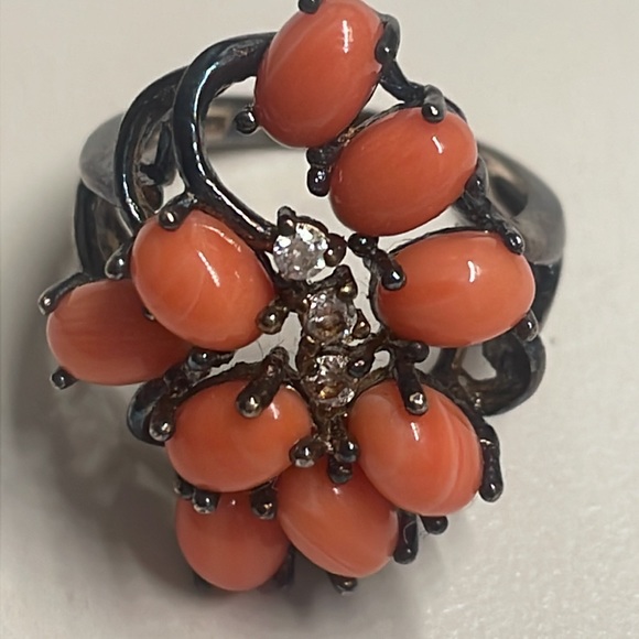 PALM BEACK STONE RING - Picture 3 of 4